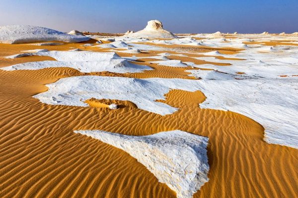 Egypt desert camp white desert